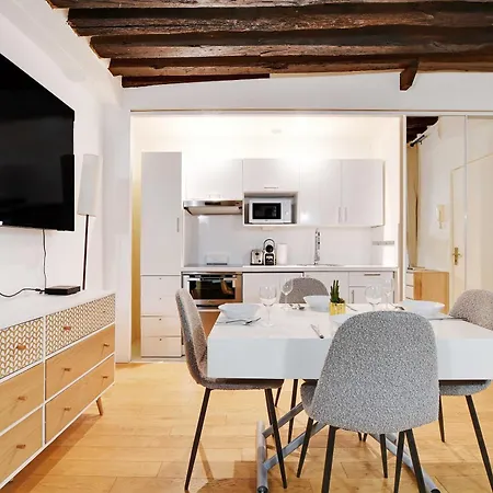 Apartamento Amazing 1br 4p - Chatelet