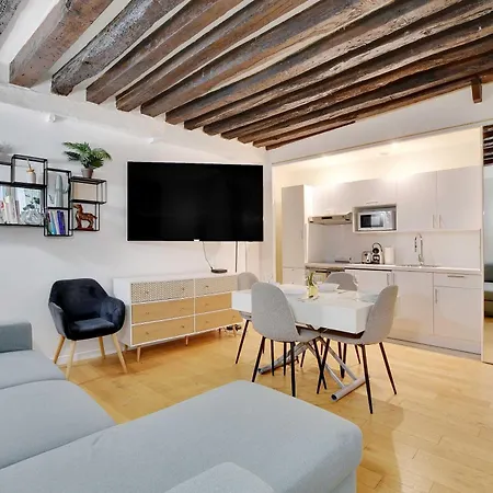 Amazing 1br 4p - Chatelet Appartamento *