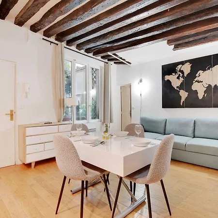 Amazing 1br 4p - Chatelet Апартаменты *